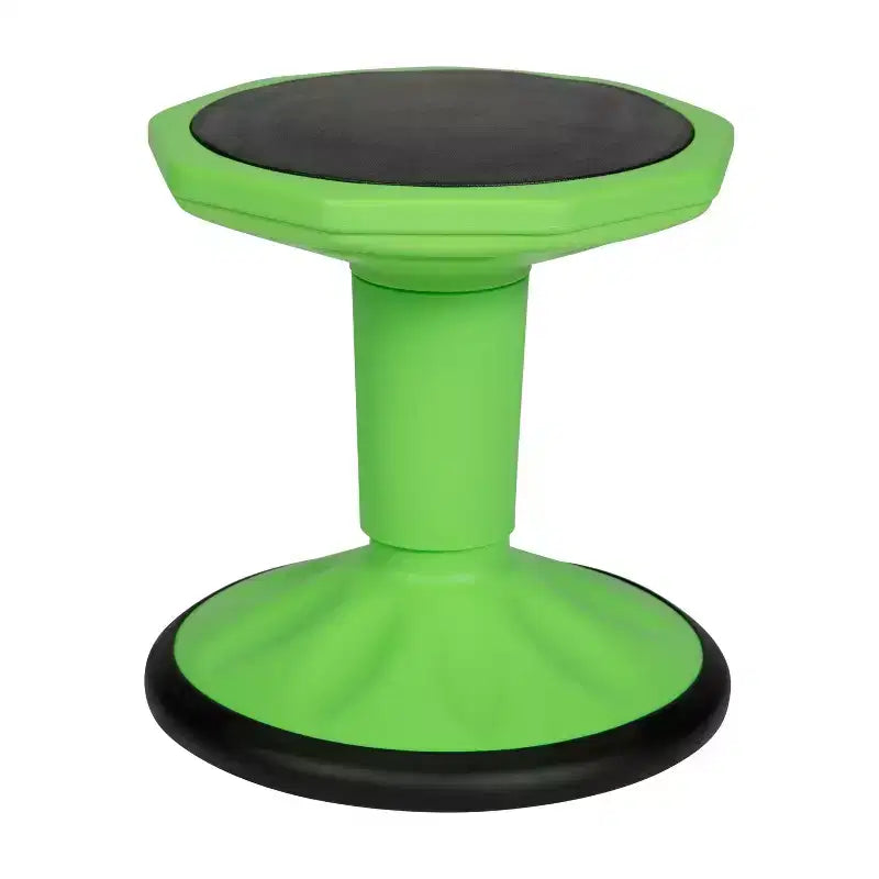Tabouret actif flexible à hauteur fixe pour enfants pour salle de classe et maison avec base antidérapante