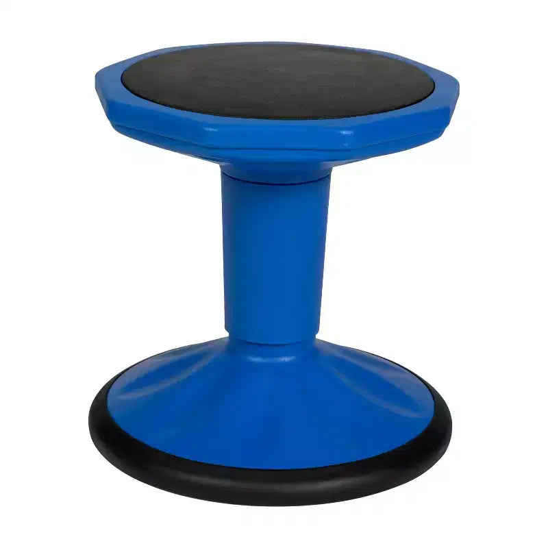 Tabouret actif flexible à hauteur fixe pour enfants pour salle de classe et maison avec base antidérapante