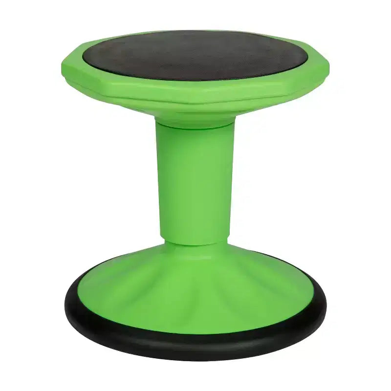 Tabouret actif flexible à hauteur fixe pour enfants pour salle de classe et maison avec base antidérapante