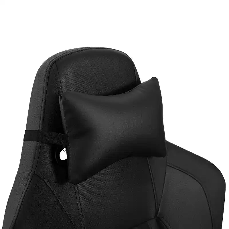 Fauteuil de gaming ergonomique à dossier haut et réglable avec accoudoirs 4D, oreiller cervical et soutien lombaire réglable