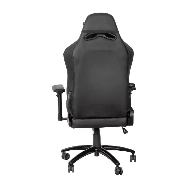 Fauteuil de gaming ergonomique à dossier haut et réglable avec accoudoirs 4D, oreiller cervical et soutien lombaire réglable